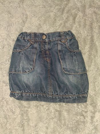 Petit jupe en jeans 4ans 104cm