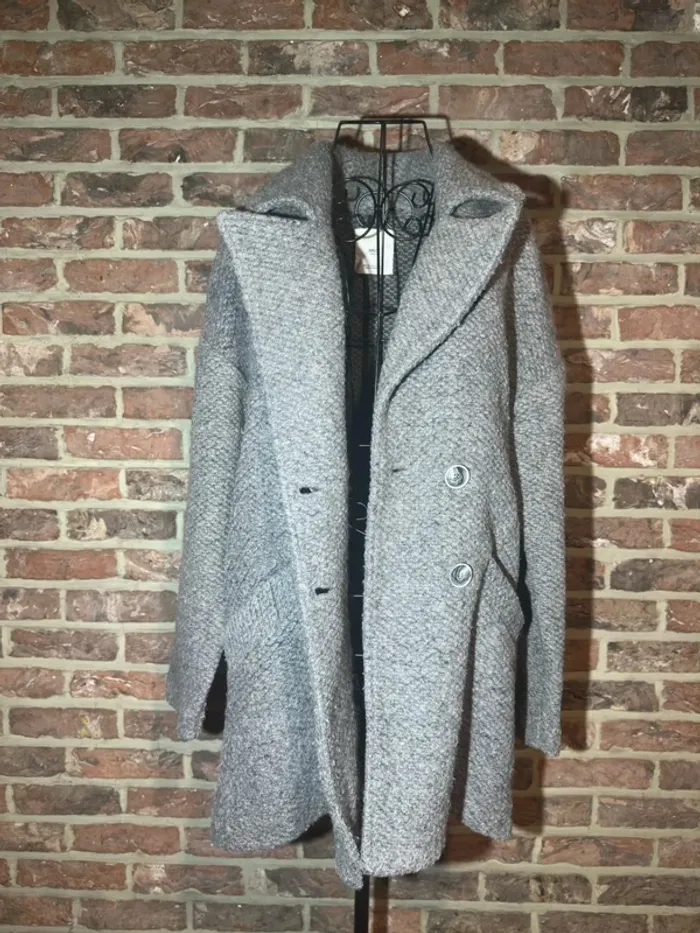 Veste grise MANGO Taille S / 36
