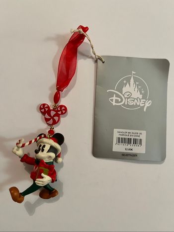 Ornement suspension de Noël Mickey