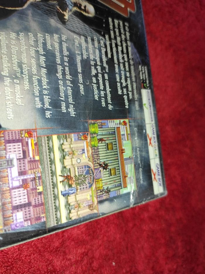 Daredevil Nintendo game boy advance - photo numéro 3