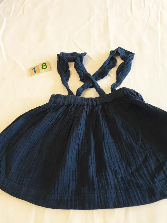 Lot salopette & robe Vertbaudet 18 mois - photo numéro 7