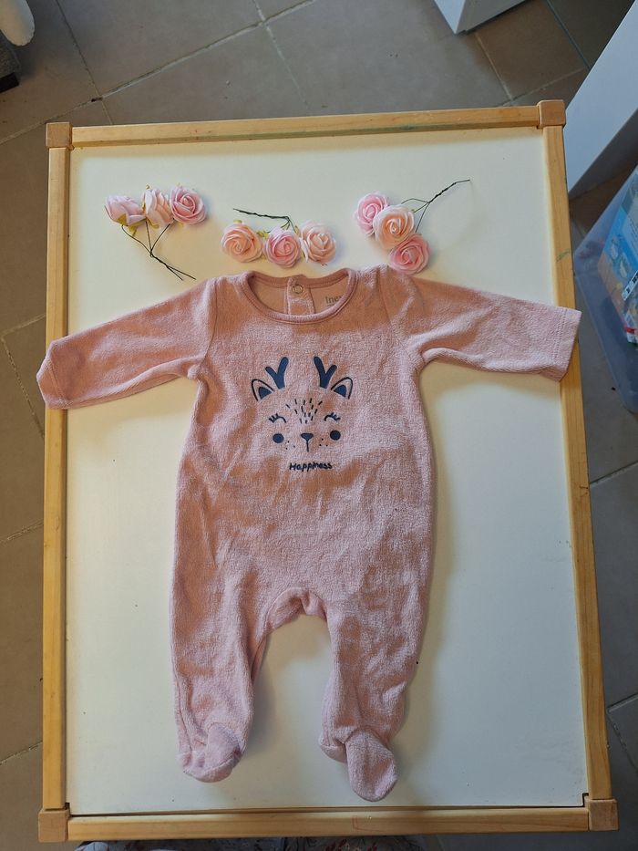 Pyjama 1mois bébé fille - photo numéro 2