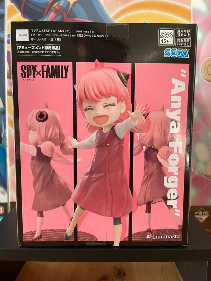 Spy × Family – Figurine Anya Forger Luminasta ED Version 2 15 cm SEGA - photo numéro 3