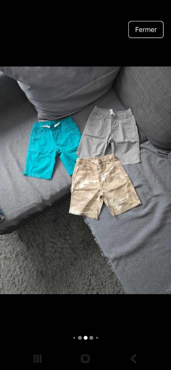Lot 8 shorts garçon 6 ans - photo numéro 3