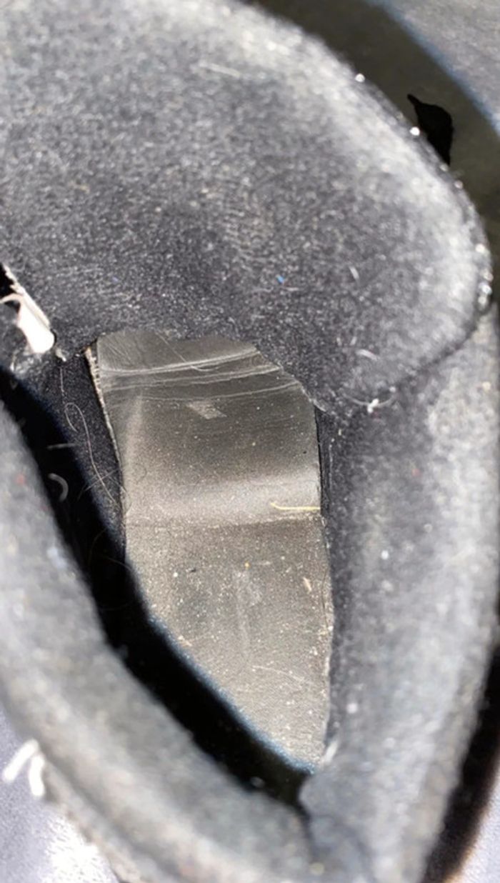 Basket taille haute noir femme 38 - photo numéro 4