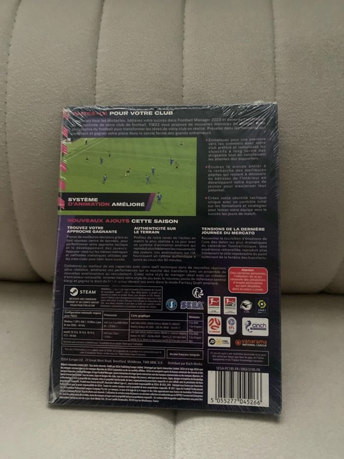 PC / Mac : Football manager 22 (neuf) - photo numéro 2