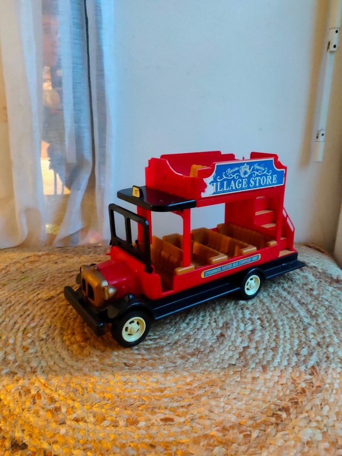 Bus scolaire vintage Sylvanian Families - photo numéro 1