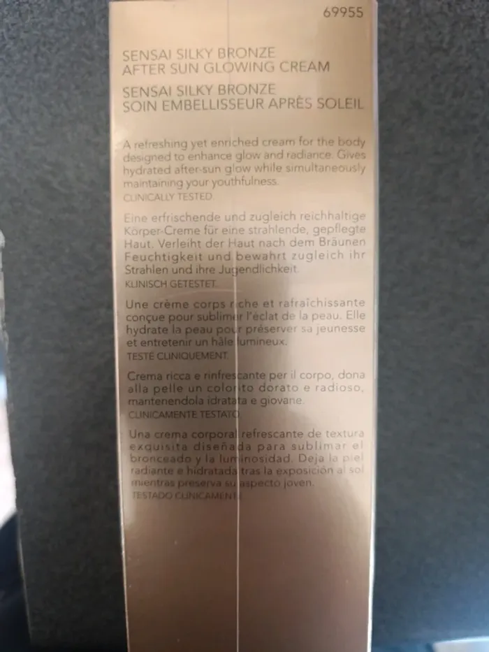 Crème corp après soleil , anti âge sensei silky bronze 150ml - photo numéro 2