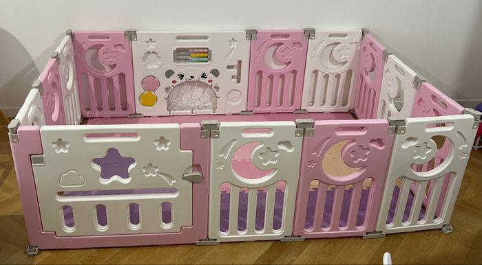 🍼 Parc pour bébé modulable – Sécurisé, pratique et adaptable ! 🍼 - photo numéro 2