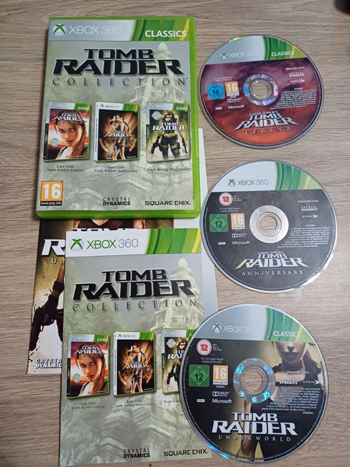 Tomb Raider Collection Xbox 360