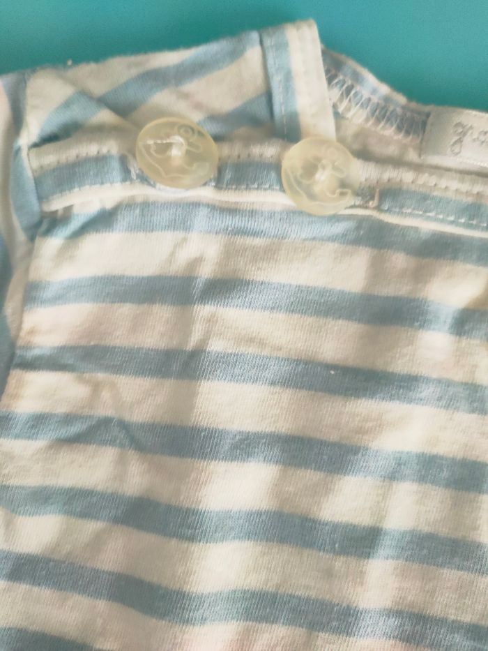 T-shirt manches longues marinière - photo numéro 3