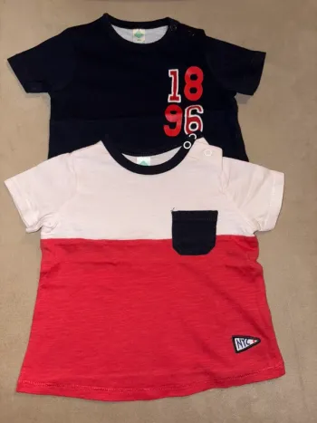 Lot de 2 tshirts