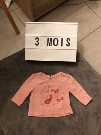 T-shirt 3 mois