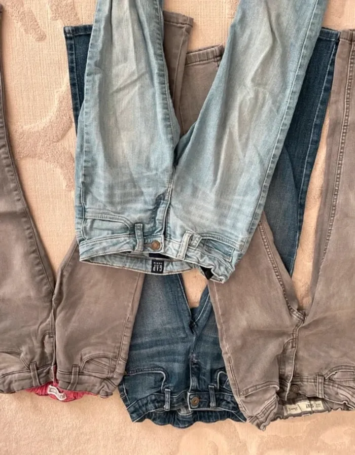 Lot de 5 pantalon taille 8ans - photo numéro 7
