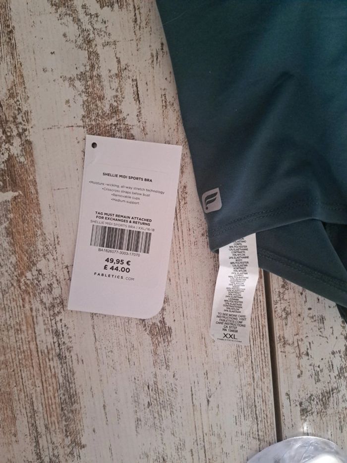Brassière de sport neuve fabletics - photo numéro 3