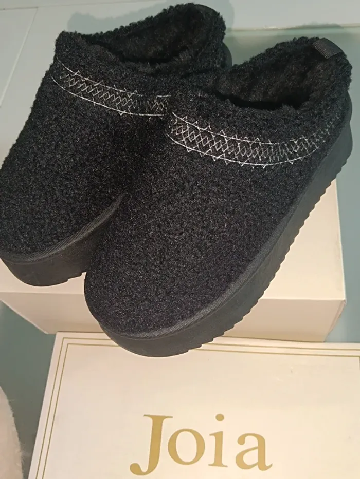 Bottines Tendance-Peau de mouton 🐑 Pointure 36