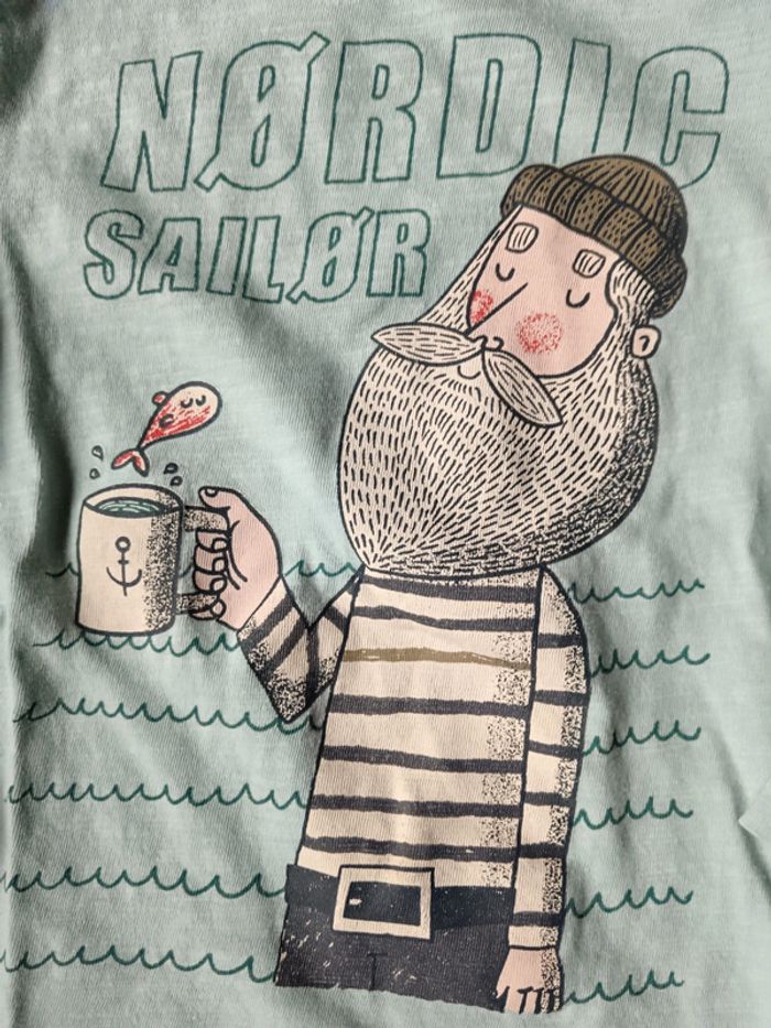 Tee shirt manches longues Nordic sailor vertbaudet 6 ans - photo numéro 3