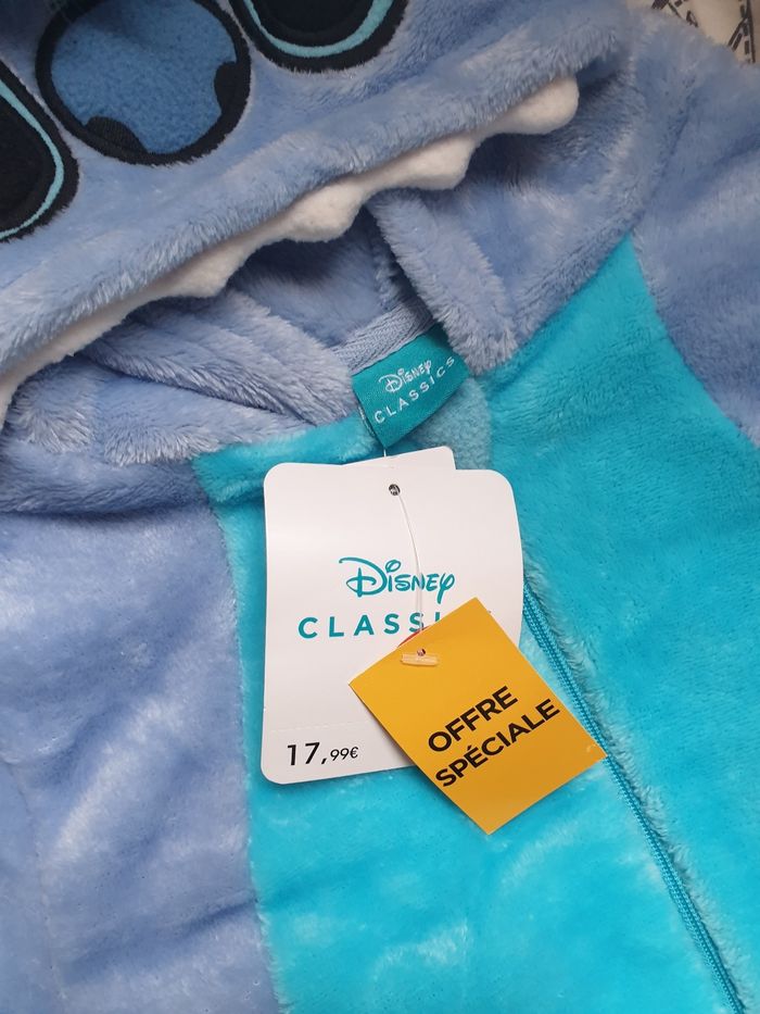 Combinaison Stitch Disney 4ans - photo numéro 2