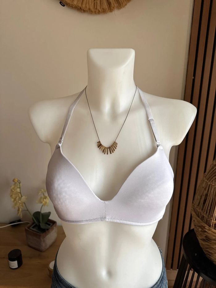 Soutien gorge blanc bretelles amovibles - photo numéro 7