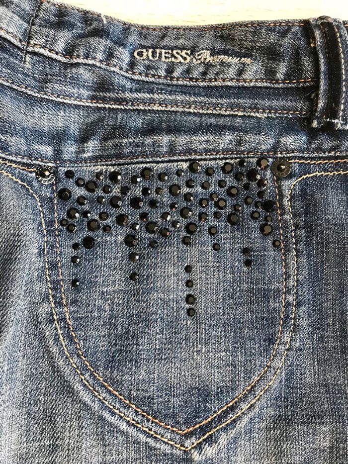 Jupe jean Guess  / Swarovski - photo numéro 4