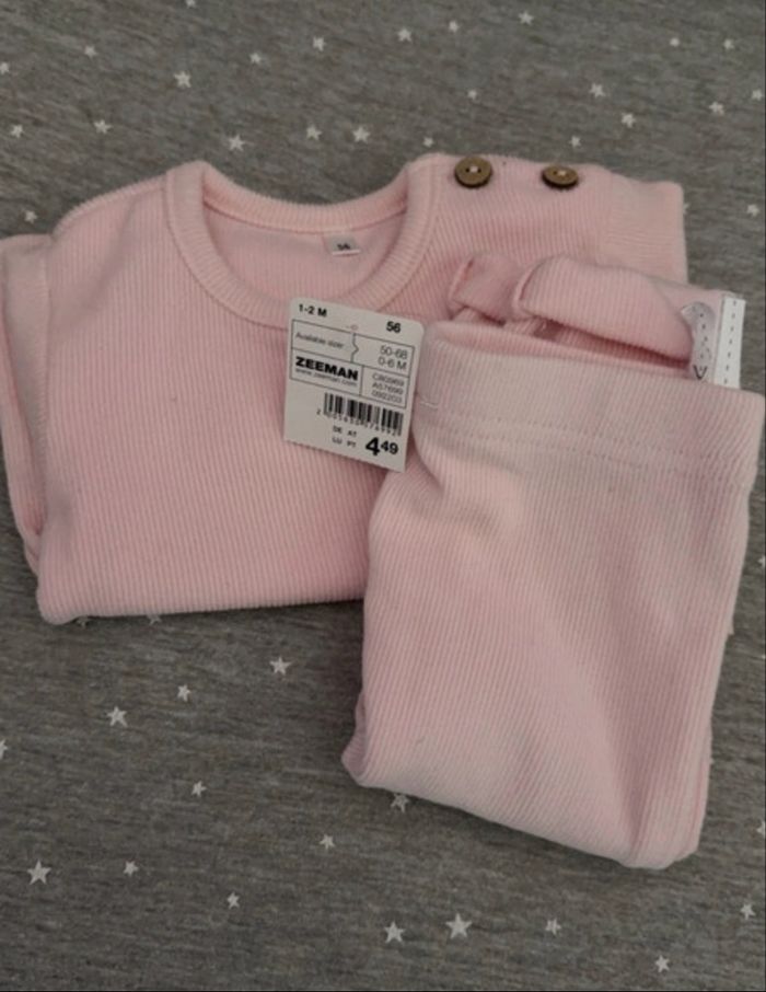 Ensemble Rose petite fille