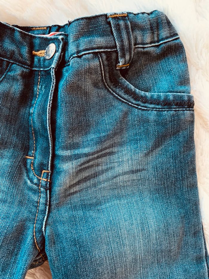 Lot 2 pantalons 18 mois hiver + chaussettes montantes DPAM - photo numéro 3