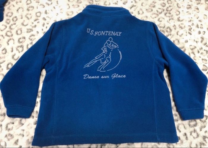 Polaire de patinage - taille 7-8 Ans