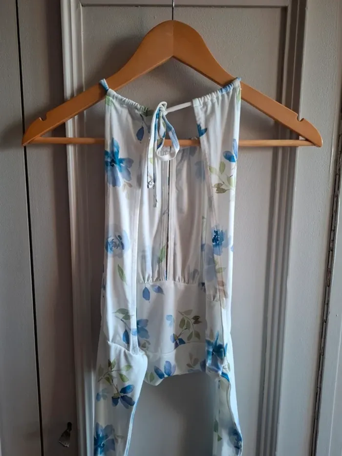 Blouse/top dos nu fleurie Nakd - photo numéro 4