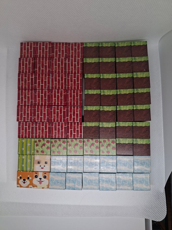 Cube magnétique minecraft - photo numéro 2