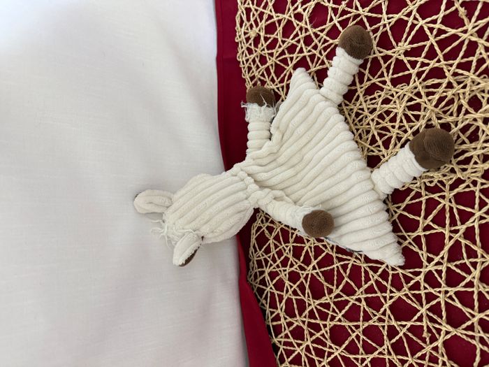 Les Déglingos Muchachos le lama Doudou plat blanc - photo numéro 4