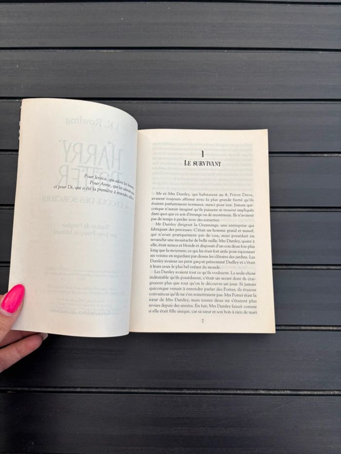 🌺Livre roman Harry Potter à l’école des sorciers 🌺 - photo numéro 5