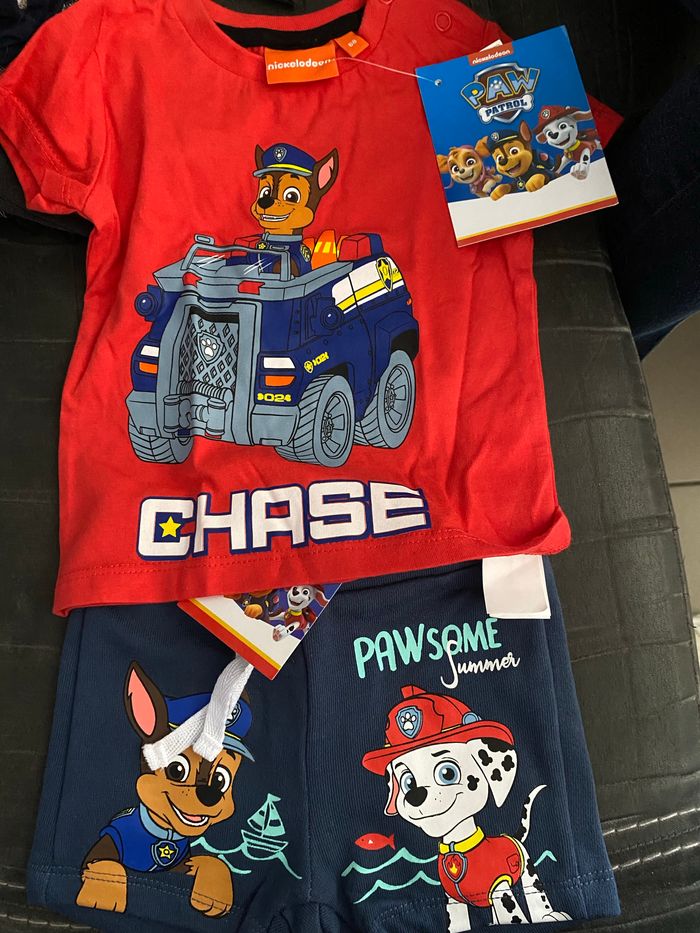 Ensemble paw patrol 6 mois