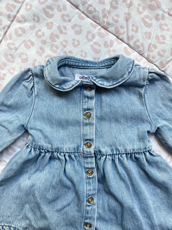 Robe en jean Gémo 6 mois - photo numéro 2