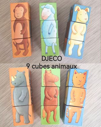 Cubes animaux