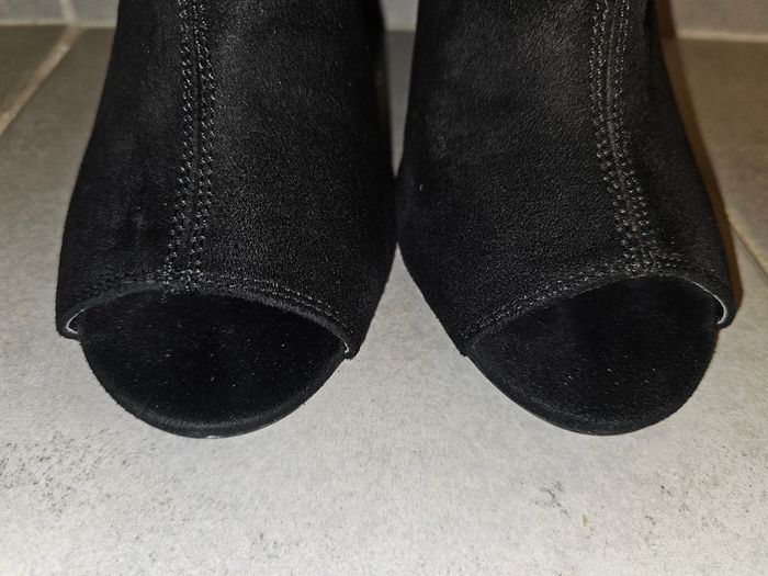 👢 Bottines à talons JustFab – avec frange, talons 12 cm – Taille 41 - photo numéro 6