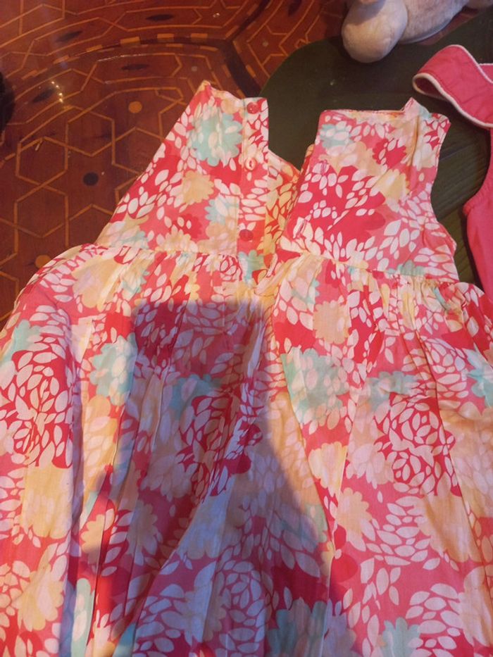 Lot 2 robes 18 mois coton belles et pratiques - photo numéro 5