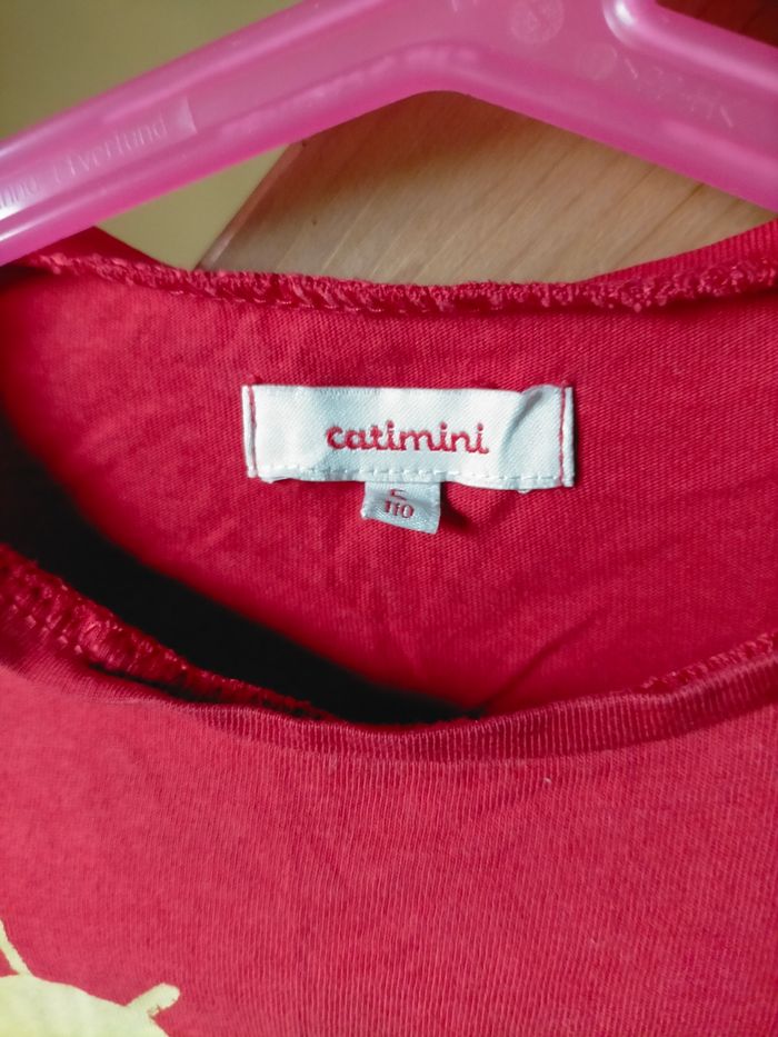 Ravissant tee shirt Catimini 5 ans - photo numéro 2