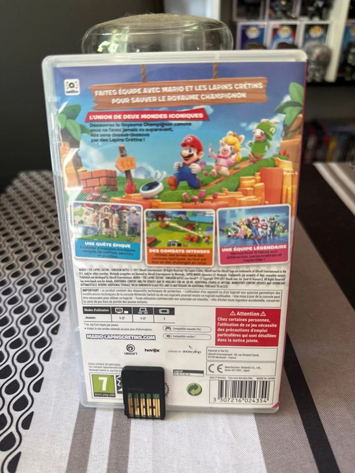 Jeu Nintendo Switch Mario et lapins cretins - photo numéro 2