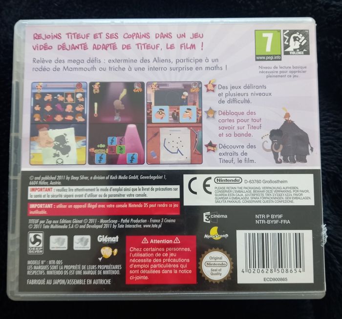 Jeu nintendo ds Titeuf le film - photo numéro 2
