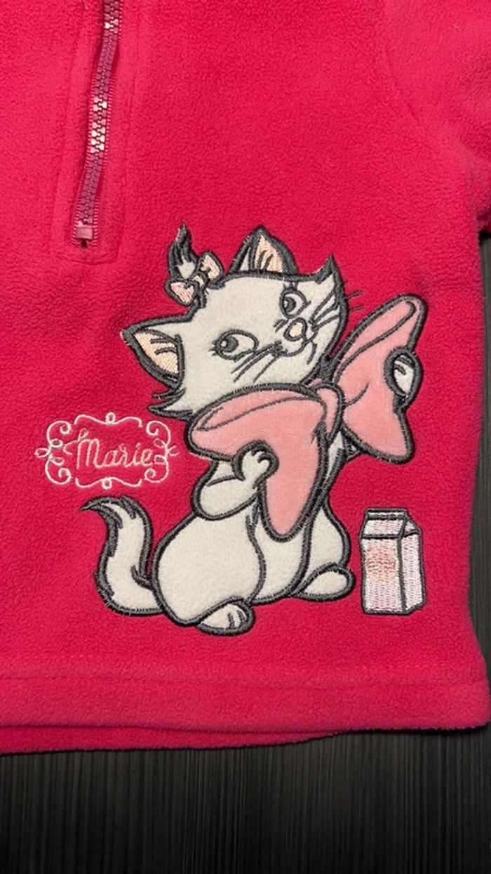 Pull polaire disney fille 6 mois très bon état - photo numéro 2