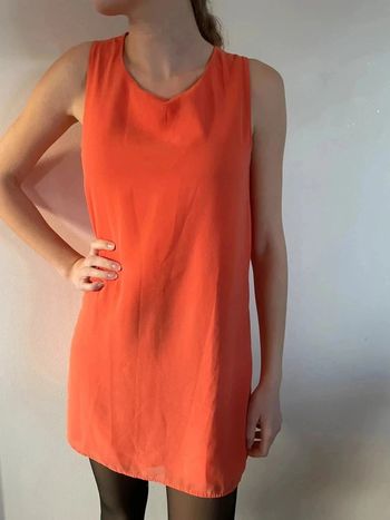 Robe fluide chic corail