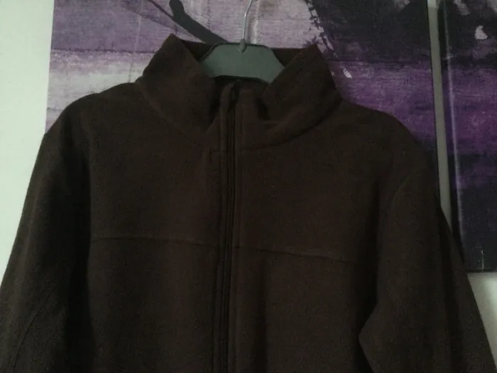 Polaire marron zippé 12 ans - photo numéro 2