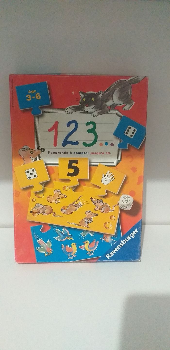 Jeux j apprends à compter jusqu'à 10 ravensburger 3 /6 ans - photo numéro 2