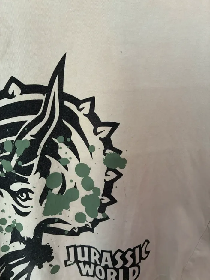 T-shirt manches courtes dinosaure, 10 ans, Jurassic world. - photo numéro 5