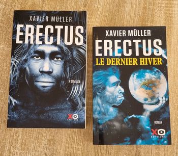 Lot 2 livres erectus