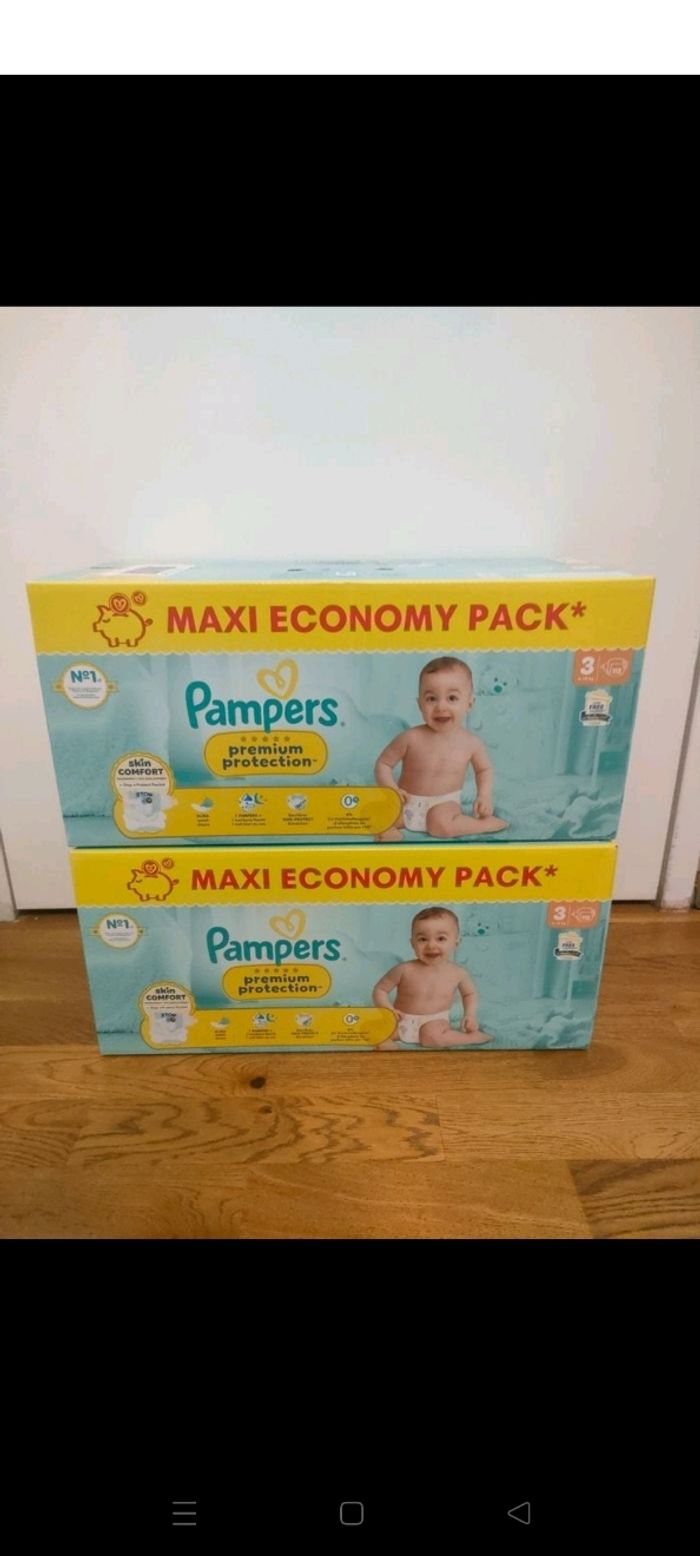 224 couches Pampers taille 3