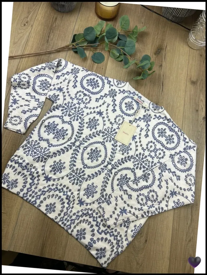 Top femme pull femme automne hiver neuf bleu crème sweat femme taille 38 taille 40 neuf lot