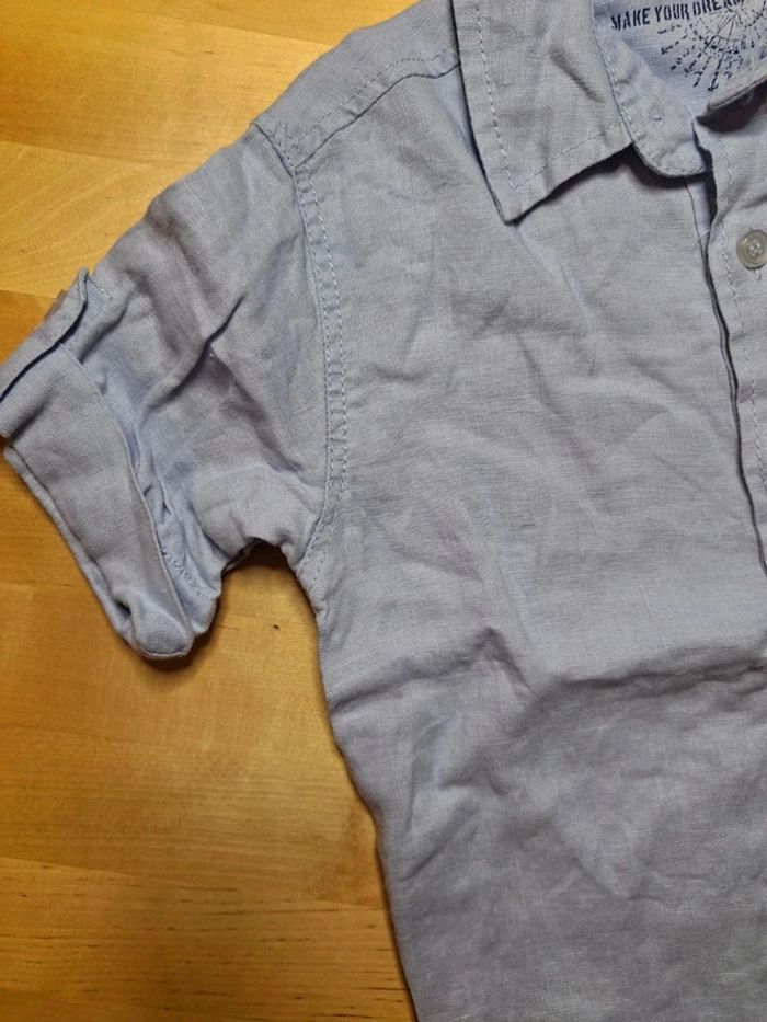 Chemise manche courte pour garçon taille 3 ans marque Okaïdi très bon état - photo numéro 5
