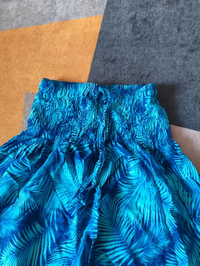 Sarouel bleu turquoise - photo numéro 2
