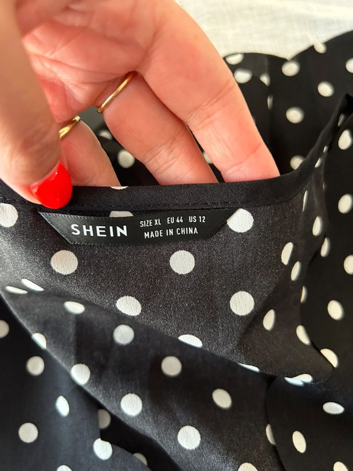 Blouse à pois T44 - photo numéro 9